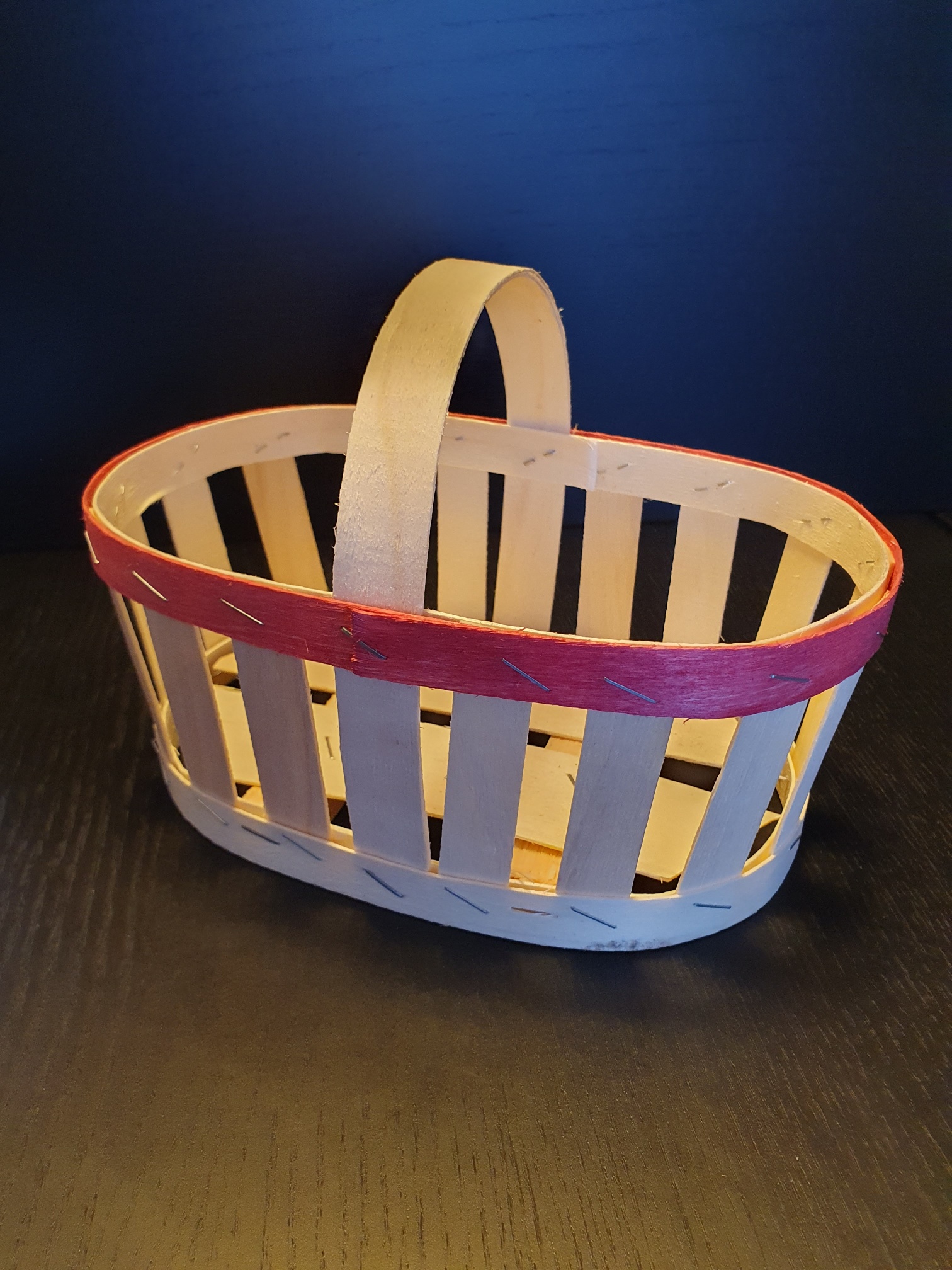 Wooden baskets